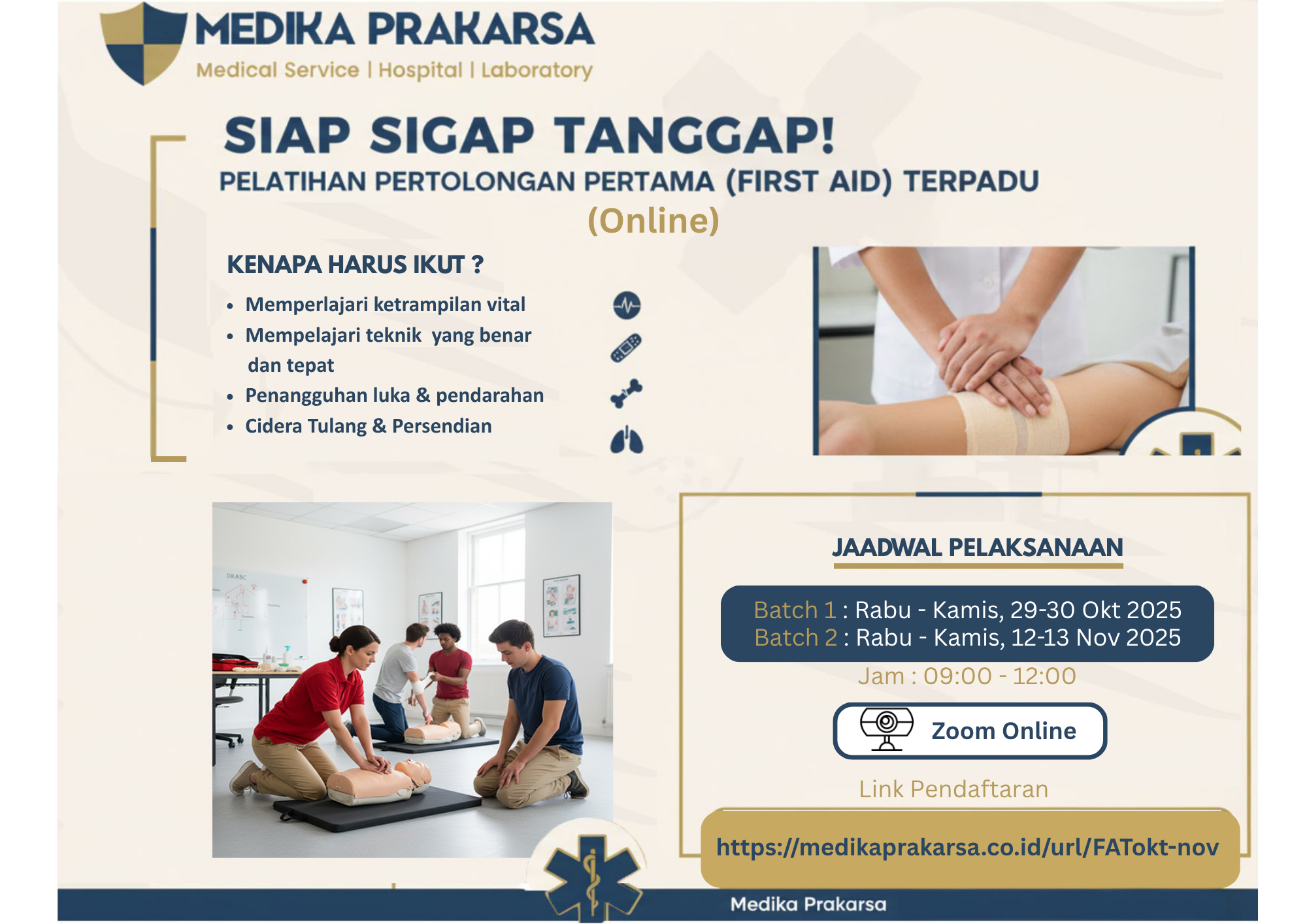 Gambar FRIST AID TRAINING